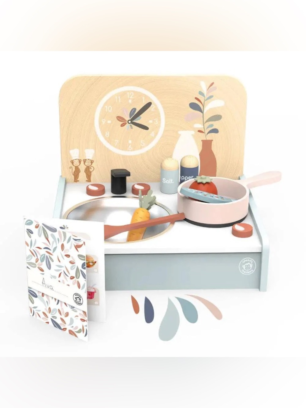 NWT Speedy Monkey - Table Kitchen - Role play - wooden toys